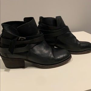H by Hudson Horrigan real leather  bootie